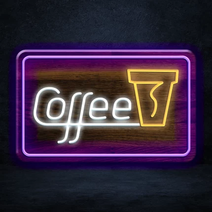 Add some charm to your coffee shop with our Coffee House LED Neon Sign.